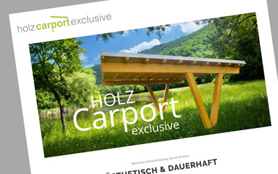 Website | holzcarport · exclusiv